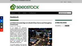 What Seedstock.com website looked like in 2023 (1 year ago)