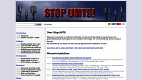 What Stopumts.nl website looked like in 2023 (1 year ago)