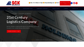 What Sckholdings.com website looked like in 2023 (1 year ago)