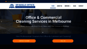 What Sparkleoffice.com.au website looked like in 2023 (1 year ago)