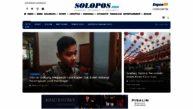 What Solopos.com website looked like in 2023 (1 year ago)