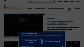 What Swp-berlin.org website looked like in 2023 (1 year ago)