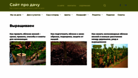 What Sait-pro-dachu.ru website looked like in 2023 (1 year ago)