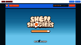 What Shellshockers.app website looked like in 2023 (1 year ago)