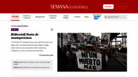 What Semanaeconomica.com website looked like in 2023 (1 year ago)