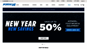 What Sportinglife.ca website looked like in 2023 (2 years ago)