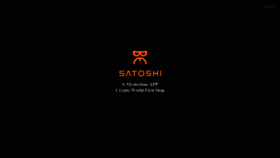 What Satoshiapp.xyz website looked like in 2023 (1 year ago)