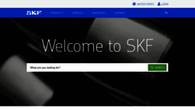 What Skf.com website looked like in 2023 (1 year ago)