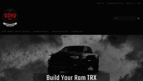 What Sdhqoffroad.com website looked like in 2023 (1 year ago)