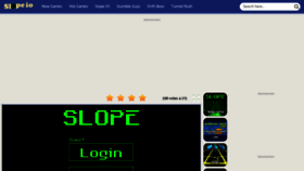 What Slopeio2.com website looked like in 2023 (1 year ago)