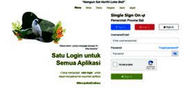 What Simpeg.baliprov.go.id website looked like in 2023 (1 year ago)