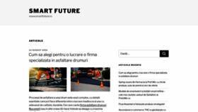 What Smartfuture.ro website looked like in 2023 (1 year ago)