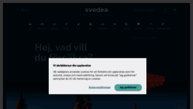 What Svedea.se website looked like in 2023 (1 year ago)