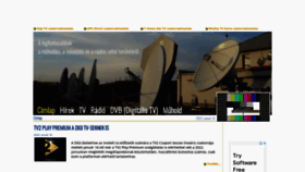 What Sat-tv-radio.hu website looked like in 2023 (2 years ago)