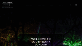 What Southbanklondon.com website looked like in 2023 (1 year ago)