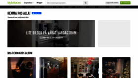 What Styleroom.se website looked like in 2023 (3 years ago)