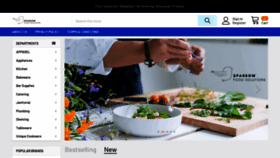 What Sparrowfoodsolutions.com website looked like in 2023 (1 year ago)