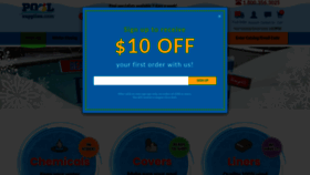 What Savemoreonpoolsupplies.com website looked like in 2023 (1 year ago)