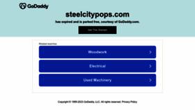 What Steelcitypops.com website looked like in 2023 (1 year ago)