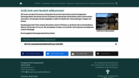 What Simmozheim-evangelisch.de website looked like in 2023 (1 year ago)