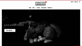 What Sabatinotruffles.com website looked like in 2023 (1 year ago)