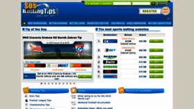 What Sosbettingtips.com website looked like in 2023 (1 year ago)