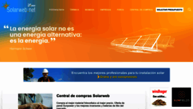 What Solarweb.net website looked like in 2023 (1 year ago)