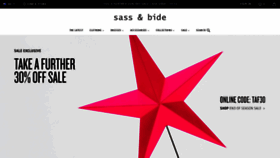 What Sassandbide.com website looked like in 2023 (1 year ago)