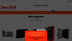 What Secumall.ma website looked like in 2023 (1 year ago)