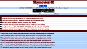 What Skymovieshd.lat website looked like in 2023 (1 year ago)