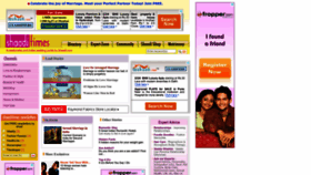 What Shaaditimes.com website looked like in 2023 (1 year ago)
