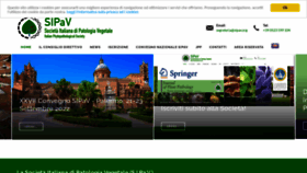 What Sipav.org website looked like in 2023 (1 year ago)