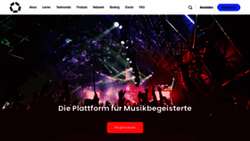 What Soundskills.de website looked like in 2023 (1 year ago)