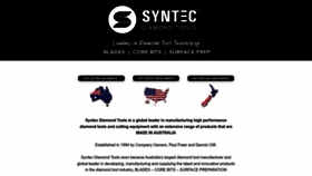 What Syntecdiamond.com website looked like in 2023 (1 year ago)