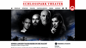 What Schlossparktheater.de website looked like in 2023 (1 year ago)