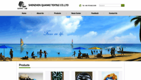 What Szquanke-textile.com website looked like in 2023 (2 years ago)