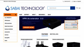 What Sabaitechnology.com website looked like in 2023 (1 year ago)