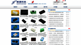 What Sun-yuan.com website looked like in 2023 (1 year ago)