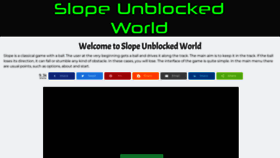 What Slopeunblockedworld.com website looked like in 2023 (1 year ago)