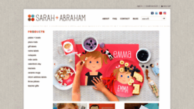 What Sarahandabraham.com website looked like in 2023 (1 year ago)