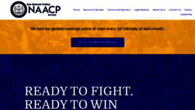 What Sgvnaacp.net website looked like in 2023 (1 year ago)