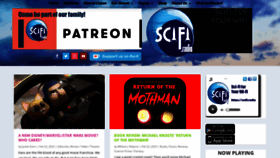 What Scifi.radio website looked like in 2023 (1 year ago)