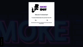 What Smoke-spot.com website looked like in 2023 (1 year ago)