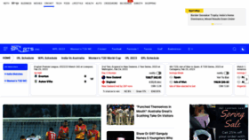 What Sports.ndtv.com website looked like in 2023 (1 year ago)