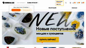What Smola20.ru website looked like in 2023 (1 year ago)
