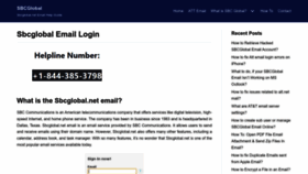 What Sbcgloballogin.com website looked like in 2023 (1 year ago)