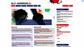 What Slo-android.si website looked like in 2023 (1 year ago)