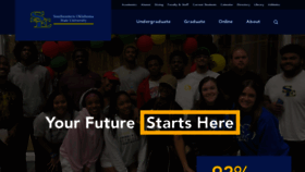 What Se.edu website looked like in 2023 (1 year ago)