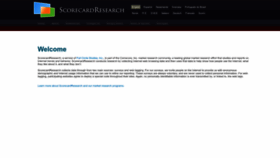 What Scorecardresearch.com website looked like in 2023 (1 year ago)