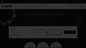 What Swissotel.com website looked like in 2023 (1 year ago)